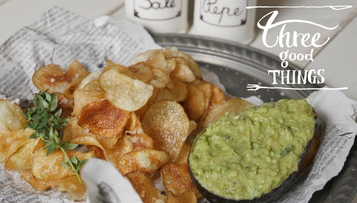 レシピ動画 自家製ポテトチップスに合わせたい アボカドのディップソースレシピ Nextweekend