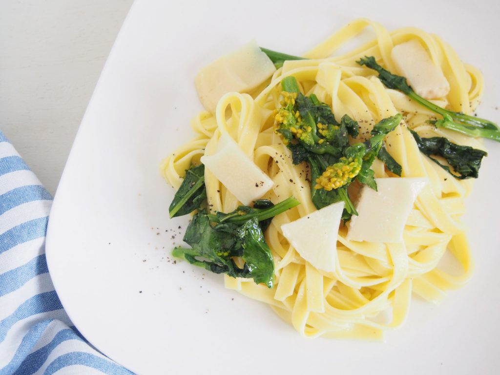 ローストカリフラワーのフェットチーネ・アルフレッドのレシピ