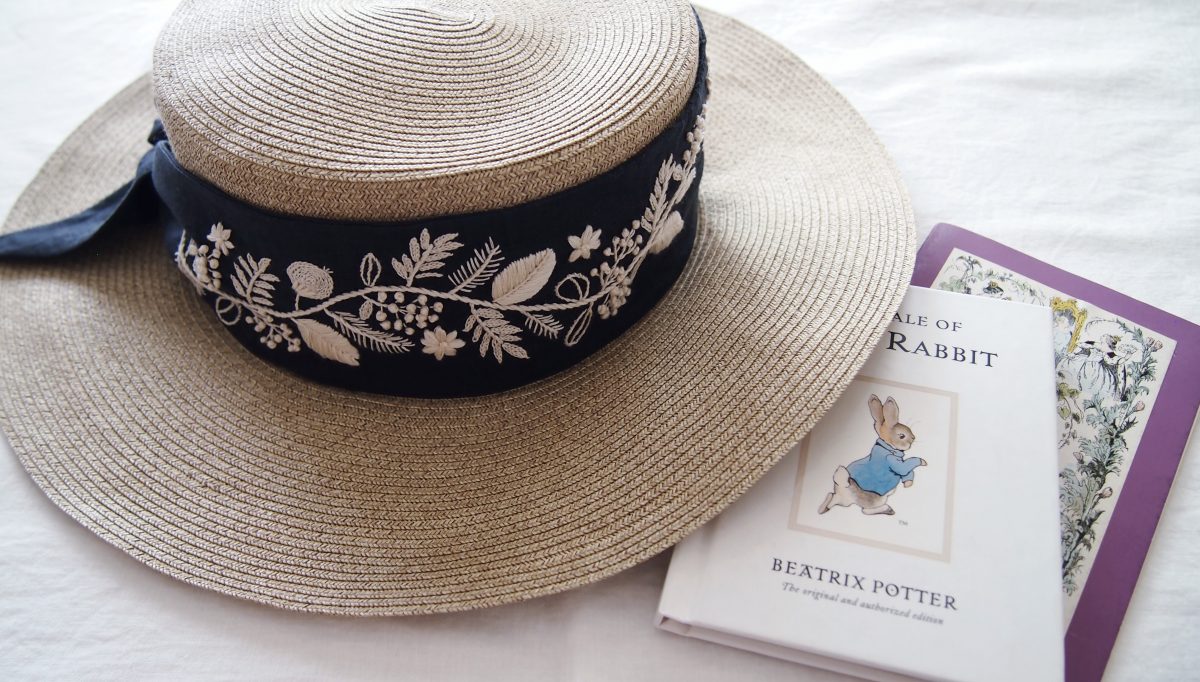 帽子やかごバッグに施したい 大人可愛いボタニカル刺繍 Nextweekend