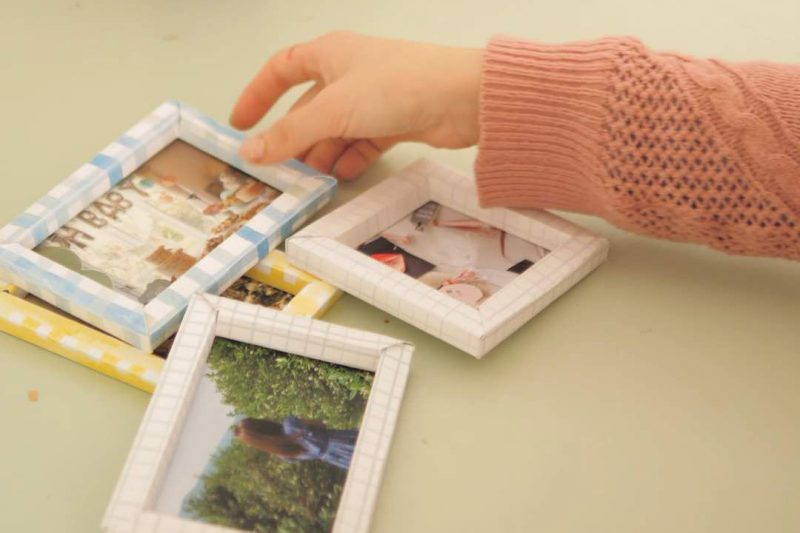 思い出の写真で暮らしを彩りたい 紙で作るフォトフレーム Nextweekend