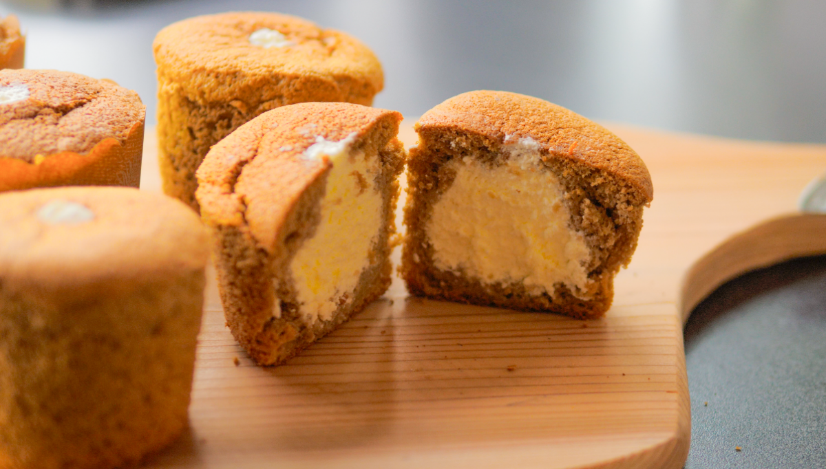 ふわふわ生地からクリームがとろける カフェラテ生シフォンケーキ の作り方 Nextweekend