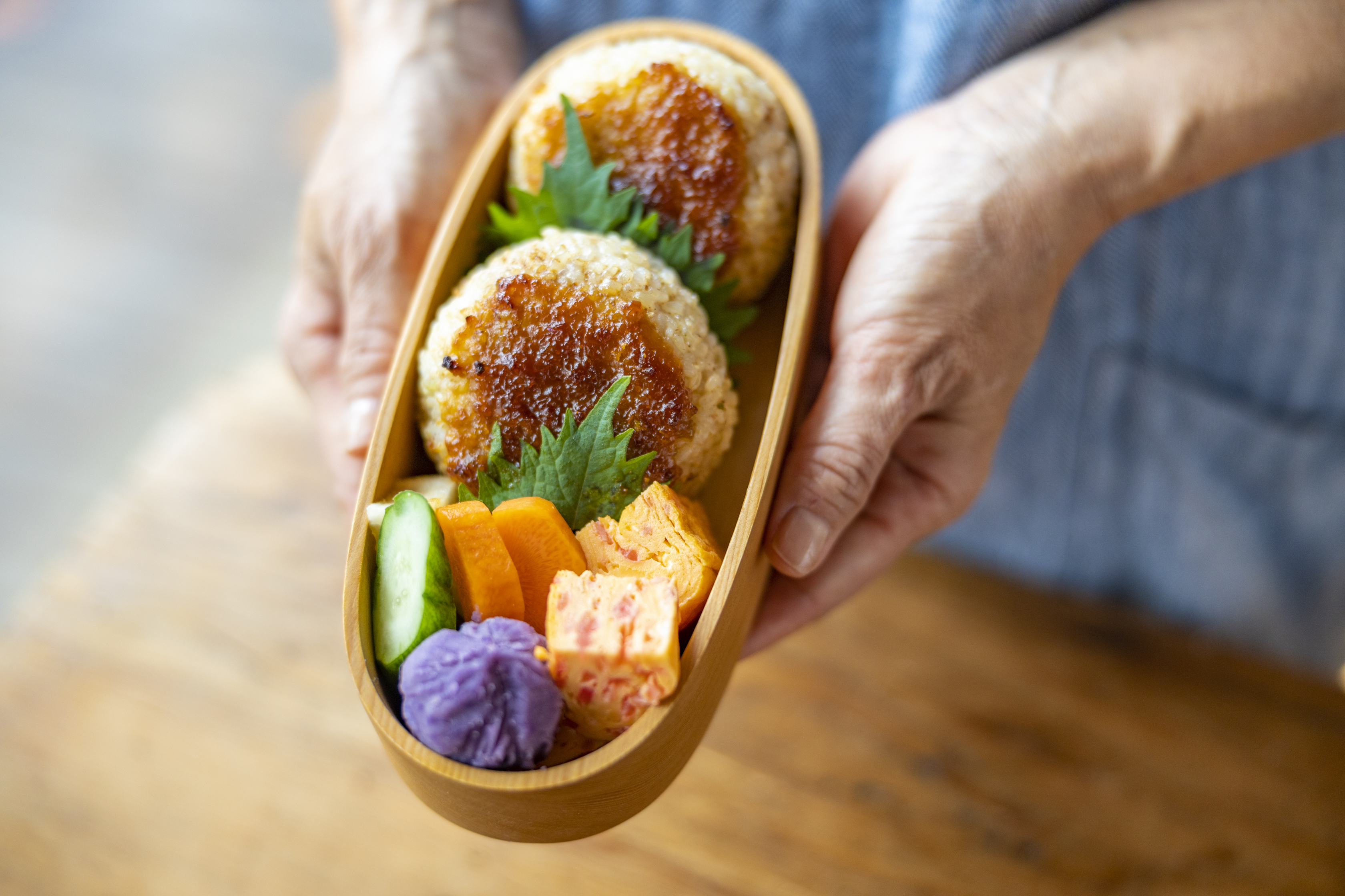 ふっくら玄米の炊き方と 香ばしいネギ味噌ダレの焼きおにぎり