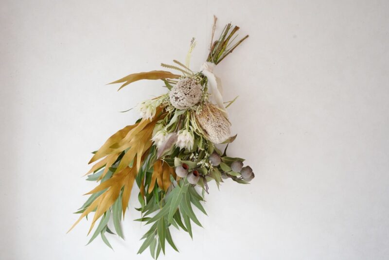 ネイティブフラワーのスワッグ art No.7】ドライフラワー スワッグ